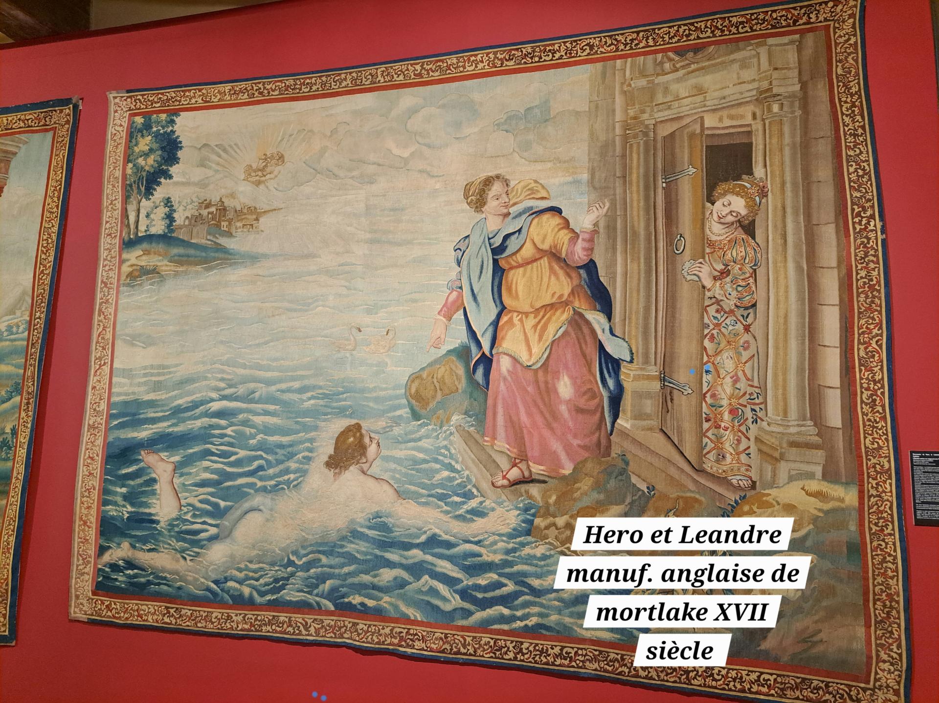 Tapisserie Hero et Léandre