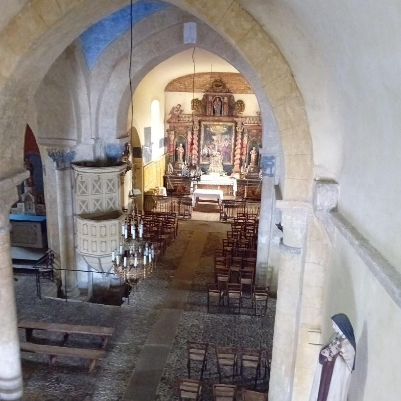 Intérieur de l'église